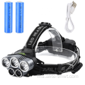 Headlamp Terang 1000 Lumen 5 LED